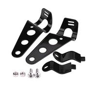 KIMISS Support Phare Moto Support Phare Moto Headlight mo,Support Phare Moto 31mmpatte Fixation motofixation Patte 31mm Supports de phares Moto Mount Fork for RacerHeadlight Mount Brackets Suppor