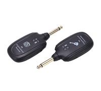 KIMISS Système de Guitare sans Fil Rechargeable - émetteur et Ensemble de Récepteur UHF avec une Latence Faible, une Charge USB et une Conception Compacte pour les Guitares électriques