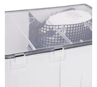 KIMISS Système de Pompe de Puisard de Douche, Boîte de Vidange Multi-ports Marine 12V 600GPH avec Interrupteur Automatique, pour Bateaux et Camping-cars