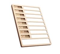 KIMISS Tableau de Corvée en Bois pour la Maison et - Conseil de Planification Quotidien Réutilisable pour une Gestion des Tâches Efficace