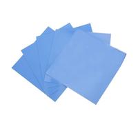KIMISS Tampons Thermiques pour GPU et CPU - 5 PCS Silicone Conductivité Thermique Pad 100X100X0.5 Mm, 1, W/M-K pour Un Transfert de Chaleur Efficace