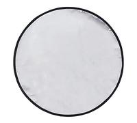 KIMISS Tapis de Foyer, Tapis de Gril Rond Double Face Résistant à la Chaleur pour Patio et Camping, Coussin de Protection de Terrasse Ignifuge Facile à Nettoyer (40 Pouces)