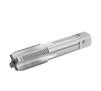 KIMISS Taraud Conique HSS G1/4-19 NPT - Tarauds Coniques à Filetage de Tuyau en Acier Rapide pour le Filetage de Précision et le Travail des Métaux