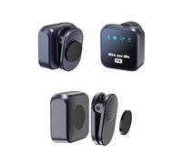 KIMISS Téléobjectif à Grossissement 36X pour Smartphone, Micro sans Fil Stable 50M avec Double Réduction du Bruit, Conception Magnétique, Performances Audio, Lentilles à Revêtement (Type-C)