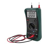 KIMISS Testeur Automobile Multimètre Numérique avec Plage Automatique pour la Mesure du Régime, de la Tension AC/DC, du Courant, de la Résistance et de l'angle de Maintien