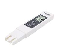 KIMISS Testeur de qualité de l'eau Portable 3 en 1, Compteur de Température TDS EC avec écran LED HD pour une Analyse Précise de l'eau (WHITE)