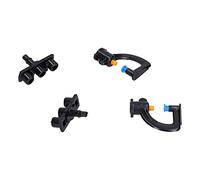 KIMISS Tête d'Arrosage d'irrigation à Buse de Brume Réfractive de Type G, 20 Jeux, pour Un Arrosage Efficace dans Les Jardins et Les Serres