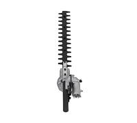KIMISS Tête de Taille-haie en Acier au Manganèse 65 pour Cisaille à Branches de 28 Mm, Outil d'élagage Efficace, Fixation de Taille-haie en Alliage d'aluminium, Compatible avec Arbre