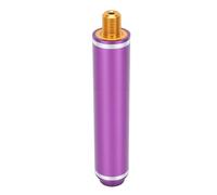 KIMISS Tige d'extension de Piscine pour Billard et Bâtons, Rallonge de Billard en Alliage d'aluminium avec Pare-Chocs en Caoutchouc pour Jeux à 9 Balles (5 Pouces Violet)