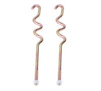 KIMISS Tiges de Maintien de Batterie de Chariot, 2 Pièces, pour Precedent 2008.5 et Plus, OEM #103357701, Pince Métallique Durable