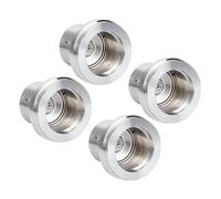 KIMISS Tool de Lubrifiant de Remorque en Acier Inoxydable de 4pcs pour les Concentrateurs de 2,717 Pouces, Accessoire de Protection de Roulement Efficace