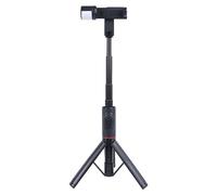 KIMISS Tripod Phone Selfie Stick - Stand Léger Réglable pour Les Voyages et la Photographie - Remote Compacte avec Clamp/Holder Détachable (avec lumière)