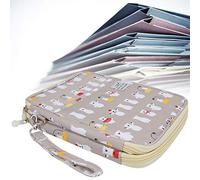 KIMISS Trousse à Crayons de Couleur de qualité Supérieure - Sac de Rangement de Grande capacité pour Artistes, étudiants et Amateurs - Support élégant pour Fournitures Artistiques (192 couleurs)