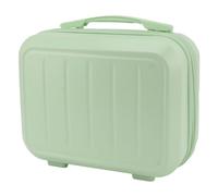 KIMISS Trousse à Maquillage Tendance de 35,6 Cm pour Femme - Rangement de Maquillage de Voyage de Grande capacité - Organisateur de élégant en ABS pour Les âges (Avocat Vert)