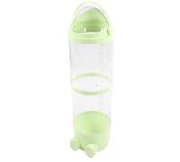 KIMISS Tube de Rangement Transparent pour Animaux en Peluche de Grande capacité - Organisateur Vertical de Jouets en Peluche de 38,2 Pouces pour - Seau de Rangement Transparent pour Poupées et (GREEN)