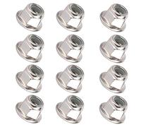 KIMISS Tuercas de Bloco RC 12 Pièces, 12PCS Pneu Antidérapant 4mm Écrou de Verrouillage Accessoires pour Escala et Carrocerías Vehículos Tuerca Antideslizante SCX10 1 10 Modèle de Voiture 4 pour