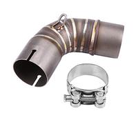 KIMISS Tuyau D'échappement Moto Liaison de Tuyau Déchappement Centrale Connect pour CB1000R 2008-2017