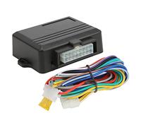 KIMISS Unité de Commande de Lève-vitre électrique, Module de Fermeture de Lève-vitre Automatique 12 V ABS Universel Noir Résistant à la Chaleur pour Voitures à 4 Portes