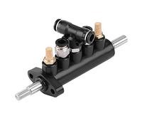 KIMISS Valve d'air de commande de pied de voiture,Valve Contrôle D'air Valve de Pédale pour Tireur Machine Changer Type d'outil de fournitures (noir)(Type A(3))