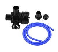 KIMISS Valve de purge Turbo Diverter Turbo BOV Valve de desserrage pour moteur 1.8T 2.7T, noir