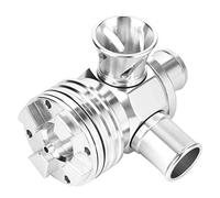 KIMISS Valve de Séparation de Soufflage Turbo Réglable, Valve de Décharge Universelle à Recirculation pour Moteur 1.8T 2,7l, Aluminium Argent BOV1022