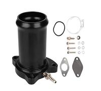 KIMISS Vanne EGR Tuyau EGR Kit de suppression EGR Épuisement Fumée, Vanne E-GR Tuyau E-GR Tuyau de remplacement E-GR Kit de tuyau de remplacement E-GR Tuyau de remplacement de vanne E-GR Émission de