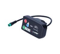 KIMISS Vélo électrique avec écran KT-LED880, Compteur 36 V/48 V, Accessoires pour vélo électrique, connecteur mâle 5 Broches