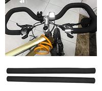 KIMISS Vélo Tube Éponge, Guidon Poignées Couverture Bouchon Vélo Mousse Poignee Triceps Mousse Mousse Souple Touring Accessoires