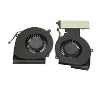 KIMISS Ventilateur CPU GPU, pour OMEN 15 DC L30204 001 L29354 Alimentation Remplacement Numérique DC 5V 0.5A 4 Broches Refroidissement Professionnel pour Ordinateur Portable