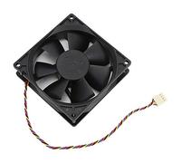 KIMISS Ventilateur de Refroidissement de Châssis PWM 12 V 9 Cm avec Contrôle de Vitesse - 4 200 Tr/min, Système à Quatre Fils pour un Refroidissement amélioré du Processeur, Idéal pour les Boîtiers