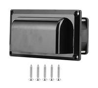 KIMISS Ventilateur d'échappement de ventilateur d'extraction d'aération latérale intérieure de RV pour de camping-car de RV - noir 25W 12V