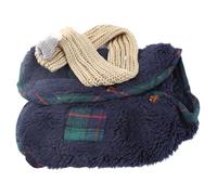 KIMISS Vêtements d'hiver Confortables pour Petits Chiens | Vêtements élégants et pour Animaux de Compagnie pour Bichon frisé, Poméranien et Caniche | Comprend Une écharpe (M)