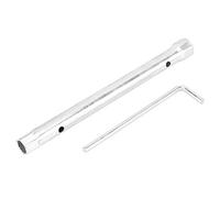 KIMISS voiture 16mm/21mm ouille de bougie d'allumage ouille hexagonale à double tête installation de l'outil de e retrait (argent)