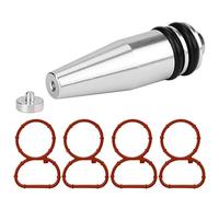 KIMISS Volet de Remous,Joints de Volet à Tourbillon Remplacement de la Plaque D'obturation de la Fiche de Volet à Tourbillon avec joints pour N47 Engines 2.0