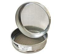 KimLab Economy Test Sieve #14/1.4mm Mesh Size,304 Stainless Steel Wire Cloth, Chorme Plating Frame, 8" Diameter Sieve