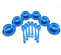 Kimmel 21-000-2328 Coquetier en plastique Bleu clair