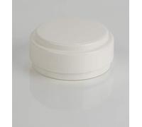 Kimmel Boîte à Fromage Rond/Camémbre Plastique Blanc Petit