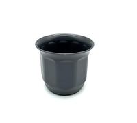 Kimmel Cache-Pot - Pot de Fleurs - Diamètre : 9 cm - pour Petits Pots de Fleurs - Gris