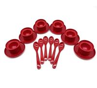 Kimmel Coquetier en plastique rouge