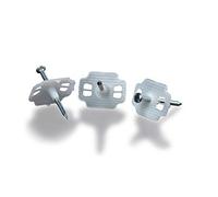 Kimmel Futura Lot de 50 disques à clouer, serre-câble, disque de serrage - 2,0 x 60