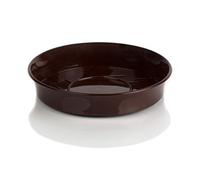 Kimmel Soucoupe pour Pot de Fleurs, diamètre : 12 cm, Marron, Petit