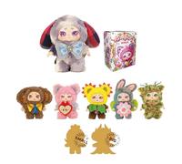 KIMMON Peluche à Collectionner Blind Box - Série Spring New Growth, articulée, 6 Figurines + 2 secrètes, 17-18 cm, 1 unité aléatoire (Deqube 920D00312)