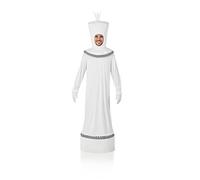 Kimokawaii Déguisement Jeton d'échecs Reine et Roi Blanc T-ML