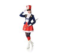 Kimokawaii Déguisement Majorette T-XL pour Femmes-Adultes, Carnaval, Taille XL