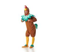 kimokawaii Disfraz de Gallo Marrón Hombre