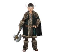 kimokawaii Disfraz de Vikingo Green Niño