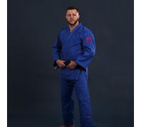 Kimono De Judo Superstar 750 Gr - Fighting Films - Approuvé Ijf - Bleu - Taille 170cm