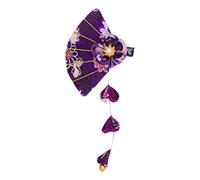 kimono épingles à fan accessoires de barrettes japonaises pour les femmes fille accessoires de cosplay violet