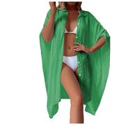 Kimono Femme Cache-Maillots Et Sarongs Plage Accessoire Robe Qui Cache Le Ventre Maillot De Bain Tunique Ete Crochet Longue Boheme Kaftan Sortie Pareo Grande Taille Bohème Long Djellaba Fluide