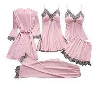 Kimono Femme Satin Vêtements de Nuit Doux Ceinture Ajustable Peignoir Serviettes Paisse en Grande Taille Pyjama Team Bride Peignoirs Lune Miel pour Intérieur et
